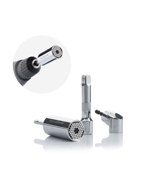 Llave de vaso universal con accesorios uniscrew