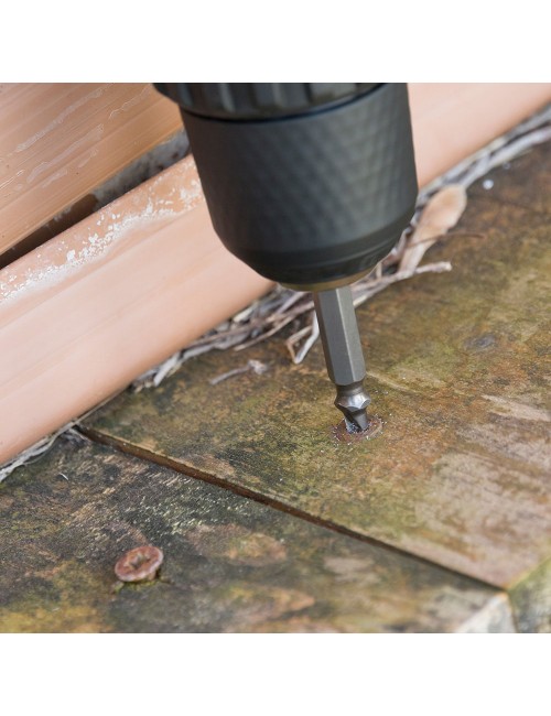 Brocas para extraer tornillos dañados, pack 4 uds