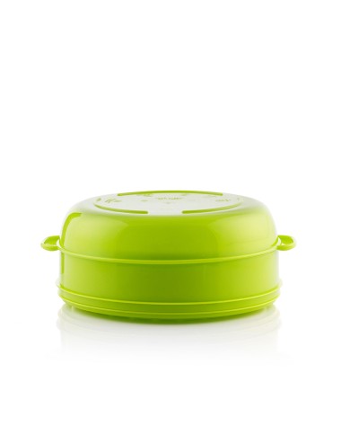 Vaporera doble para microondas fresh ø22 x 12/17 cm