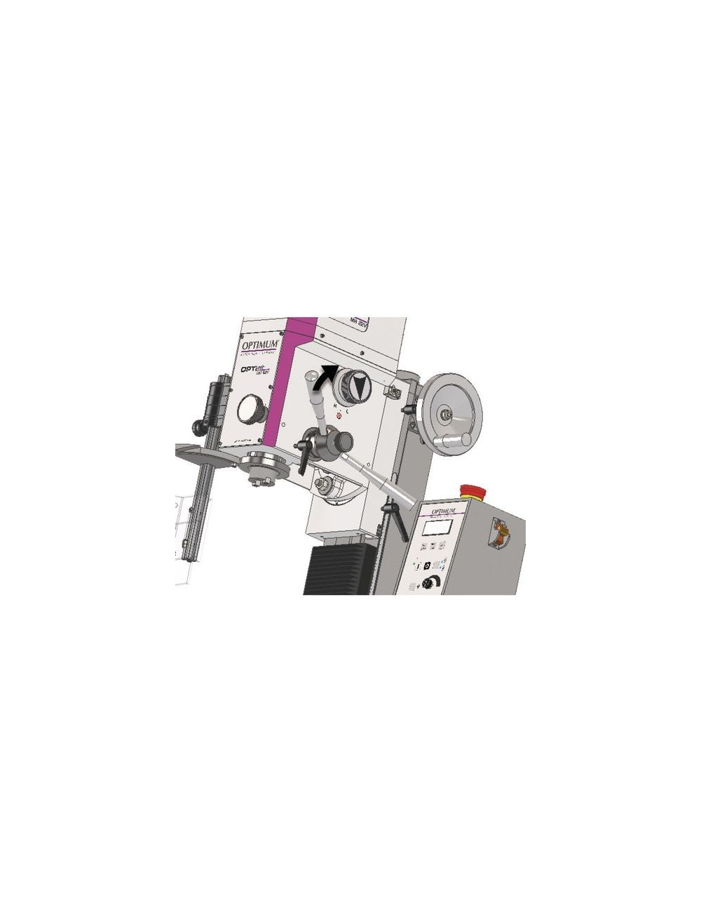 FRESADORA OPTI MH 22 V FRESADORA MH 22V