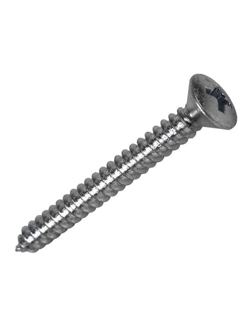 Caja m 20 unid. tornillo rosca chapa cp cinc 3,9x19mm fadix