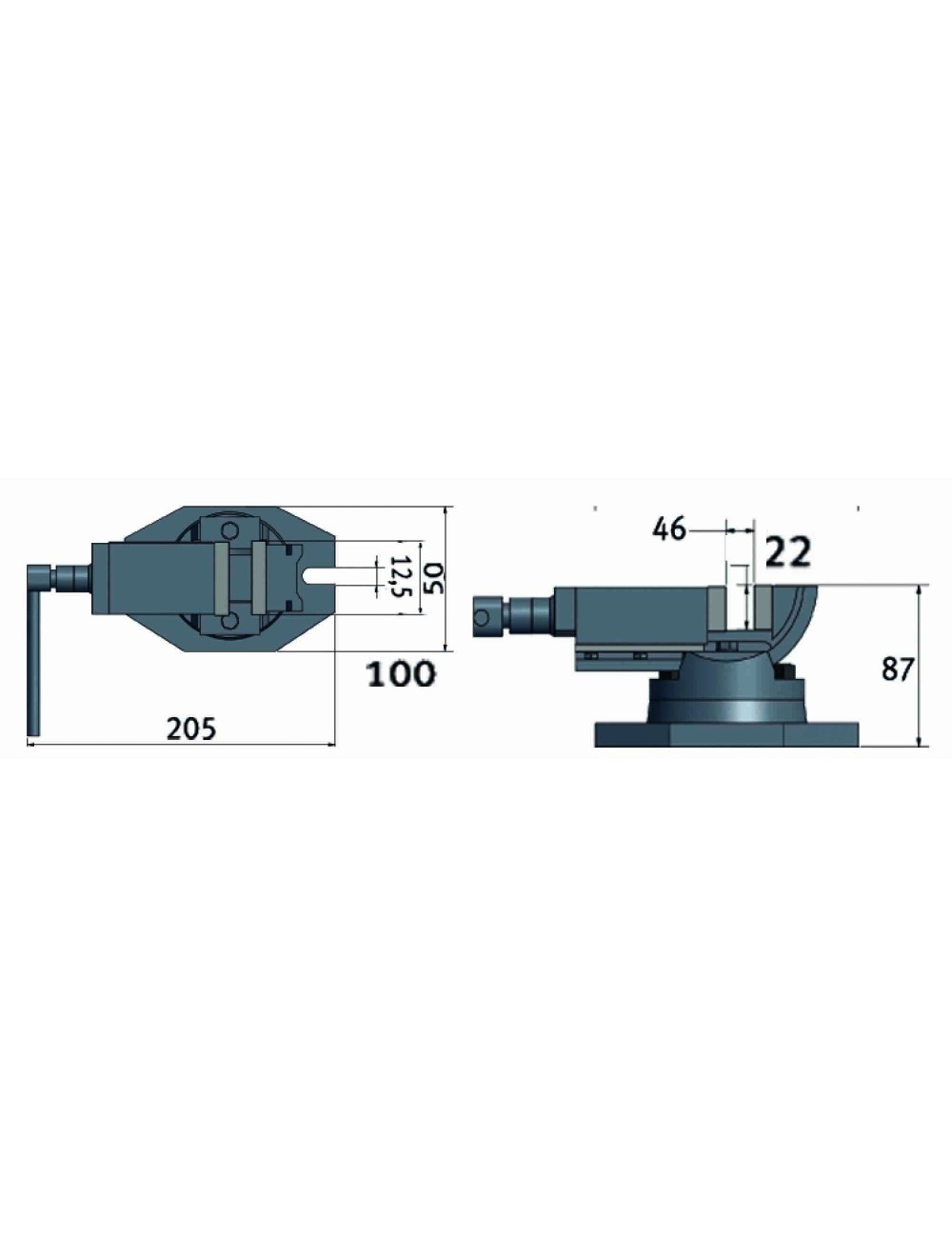 Optimum Taladro de Columna Serie B20 (230V)