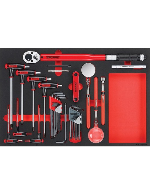 JUEGO DE HERRAMIENTAS TTEX17 17 PZAS TTEX17