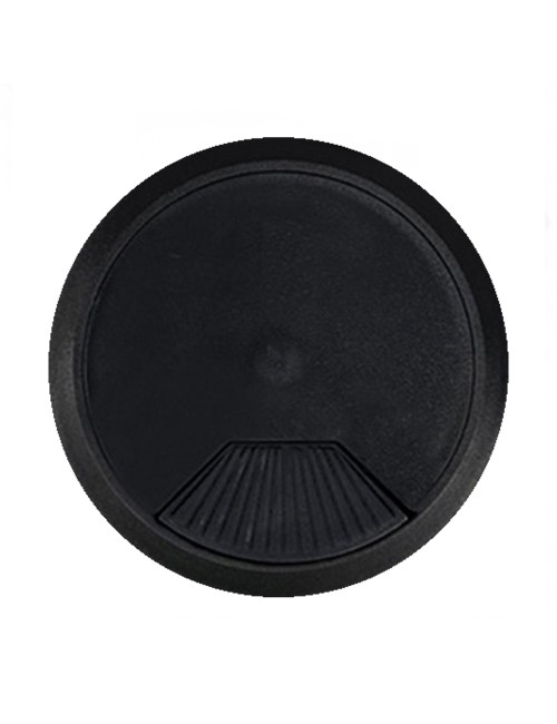 Tapón pasacables tpc01 ø60 x 22 mm negro, blister