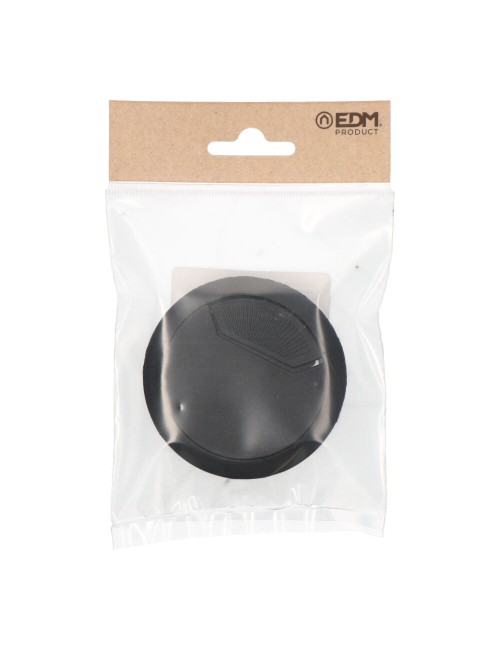 Tapón pasacables tpc01 ø60 x 22 mm negro, blister