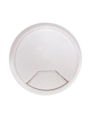 Tapón pasacables tpc01 ø60 x 22 mm blanco, blister