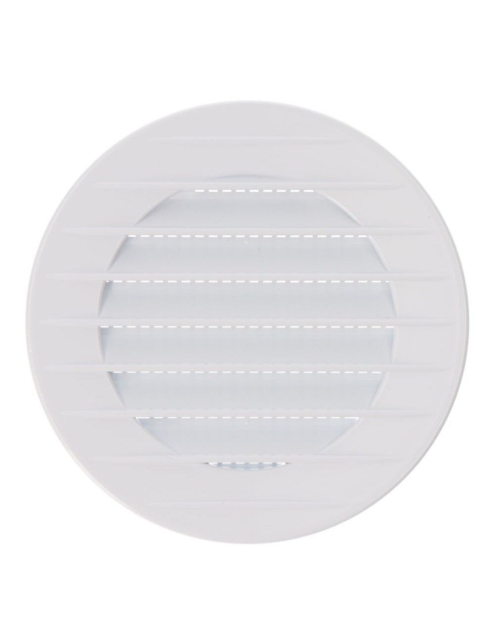 Rejilla ventilación redonda, abs, empotrable con mosquitera ø70mm blanca Rejilla ventilación redonda, abs, empotrable con mosquitera ø70mm blanca