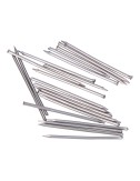 Punta aguja acero para tapeta 2,5 cm, pack 100 uds