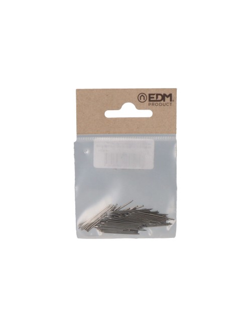 Punta aguja acero para tapeta 2,5 cm, pack 100 uds