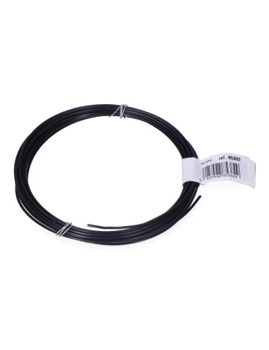Alambre aluminio negro, calibre ø1,5 mm x 5 m
