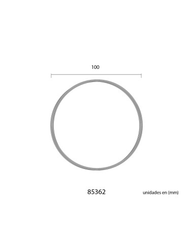 Alambre aluminio negro, calibre ø1,5 mm x 5 m