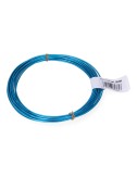 Alambre aluminio azul claro, calibre ø1,5 mm x 5 m