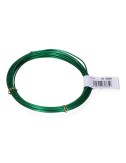 Alambre aluminio verde, calibre ø1,5 mm x 5 m