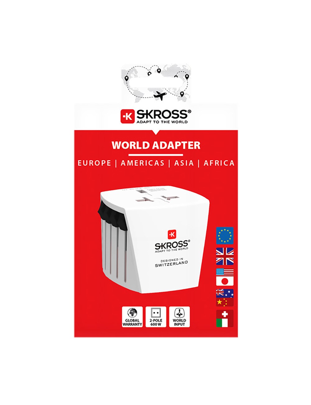 Multi adaptador de viaje skross 1302180