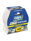 Cinta americana blanca extra resistente 50 mm x 10 m