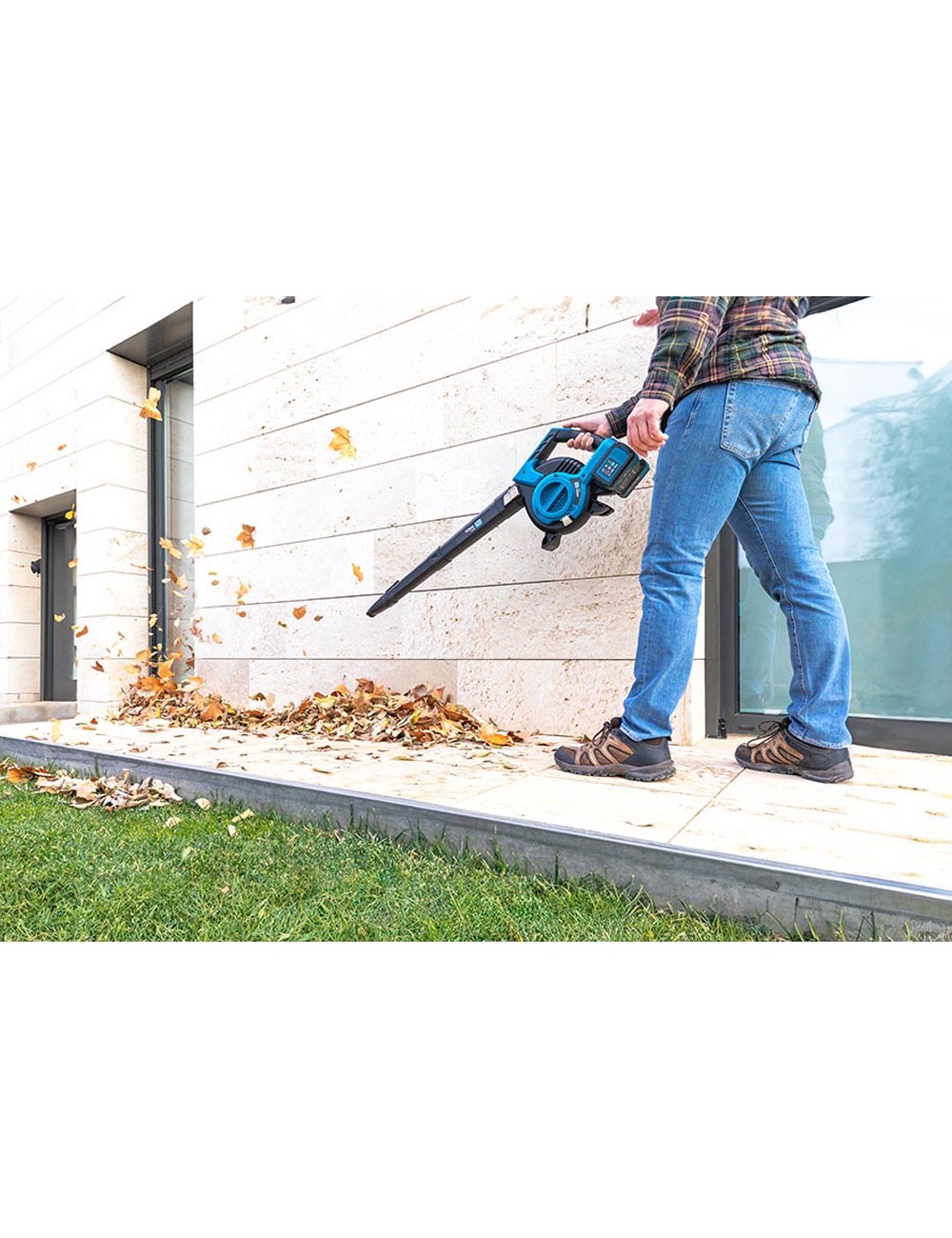 Soplador / aspirador / triturador 40v (sin baterias y cargador) brushless