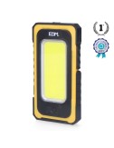 Linterna led cob solar force, recargable, con gancho e imán, 10 w 750 lm