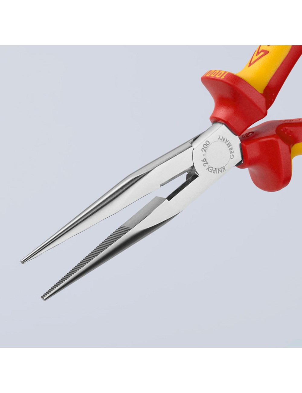 Alicates de boca de cigueña recto 200 x 56 x 19 mm