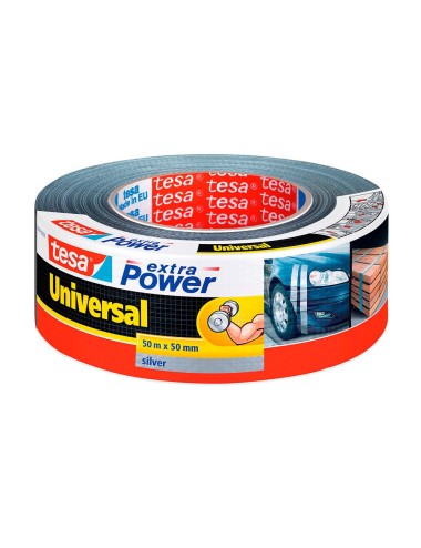 Cinta universal plata 50m x 50mm 56389 tesa