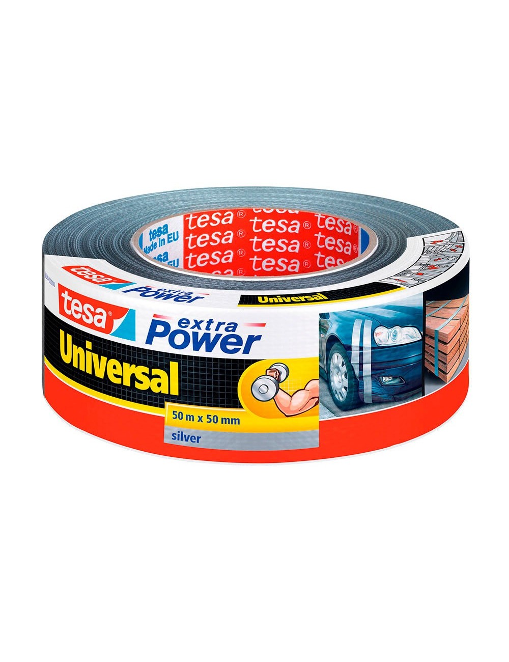 Cinta universal plata 50m x 50mm 56389 tesa Cinta universal plata 50m x 50mm 56389 tesa