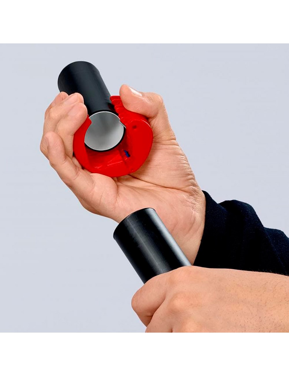 Cortatubos bix® para tubos de plástico y manguitos de sellado 902210b knipex