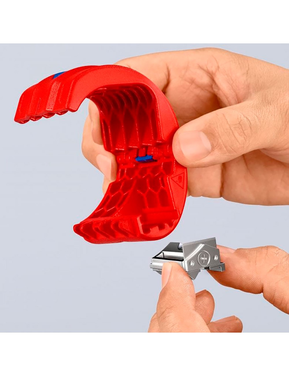 Cortatubos bix® para tubos de plástico y manguitos de sellado 902210b knipex