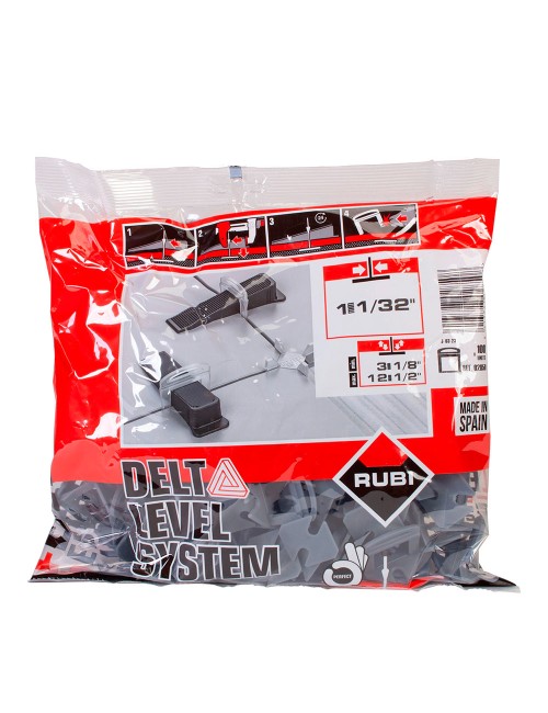 Brida 3-12mm 1mm delta level system (b-100 unid.) r2850 rubi