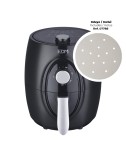 Freidora de aire 3,6 l 1400 w con cesta *** promoción regalo 1 ud ref. 07788 - papel freidora de aire ø17 cm 100 uds ***