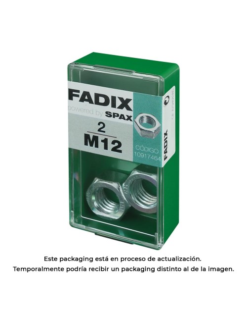 Caja 2 unid. tuerca cinc m 12s 10917464 fadix