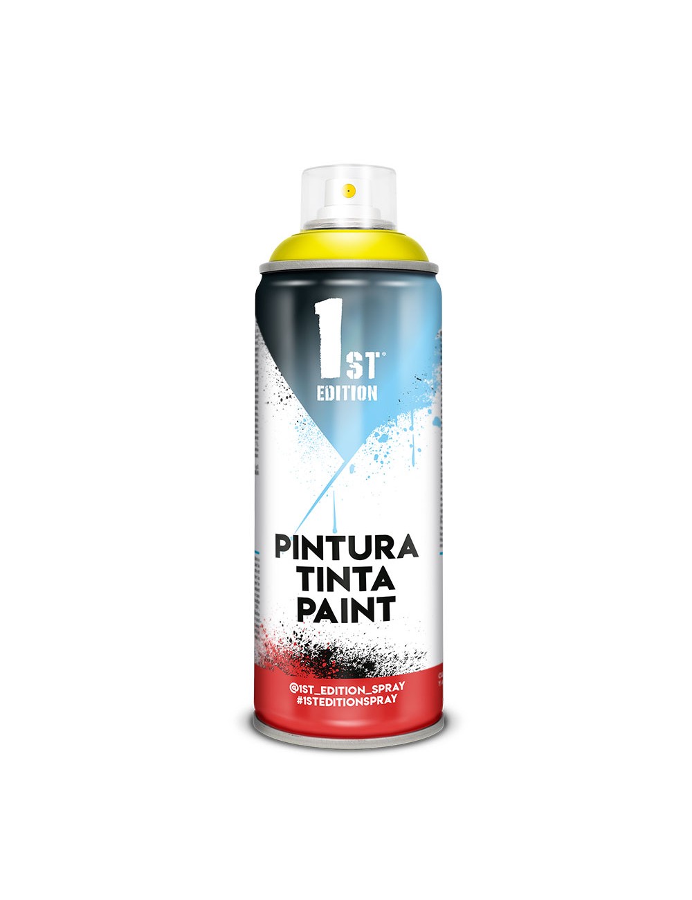 Pintura alquídica spray 520 cc ref 642 amarillo limón mate 300 ml