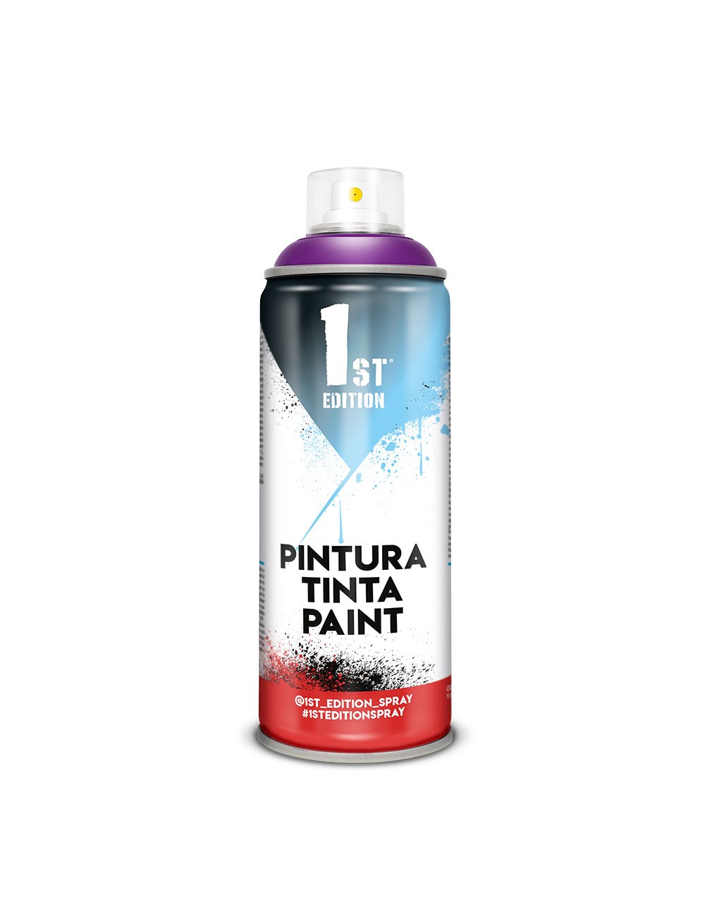 Pintura alquídica spray 520 cc ref 657 violeta revolución mate 300 ml