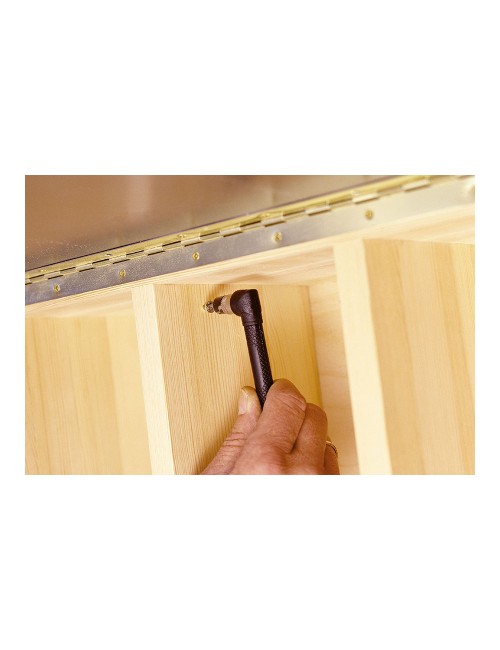 Atornillador manual angular con portapuntas