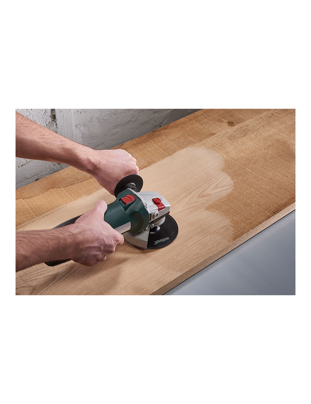 Discos adhesivos de lijar corindón, ø115 mm, grano80, set 5 uds