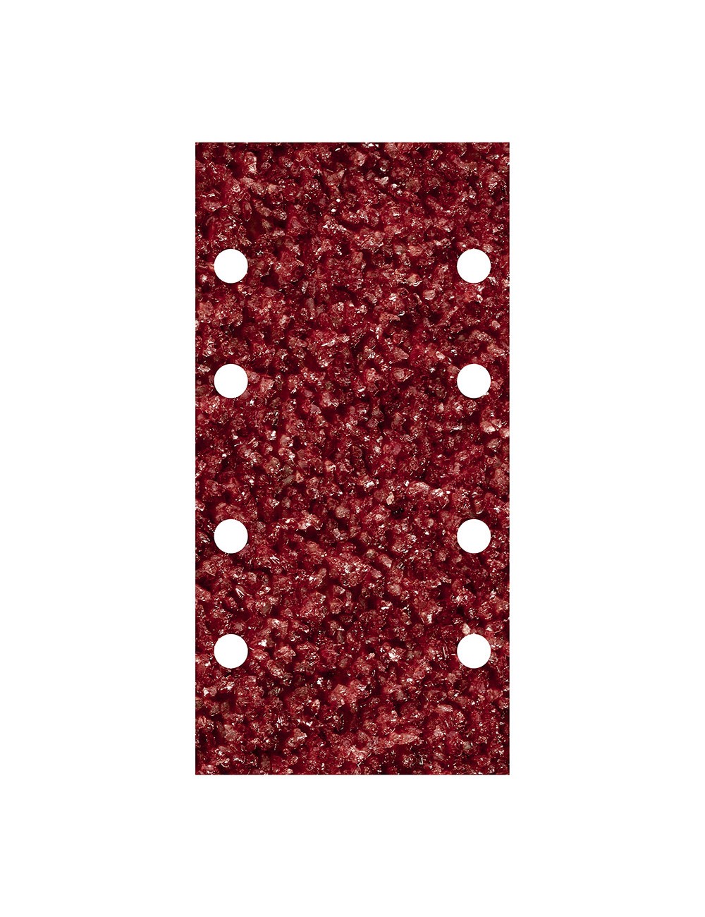 Hojas de lijar adhesivas de corindón, 93 x 185 mm, grano 40, set 10 uds