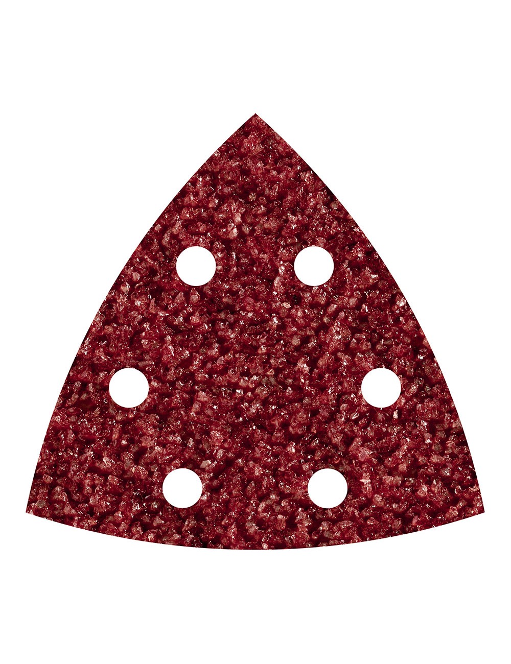 Hojas abrasivas adhesivas de corindón, 95 mm, grano40 delta, set 5 uds