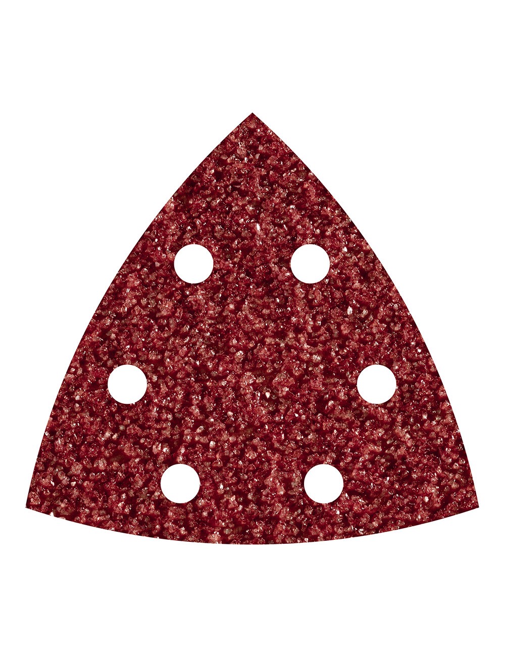 Hojas abrasivas adhesivas de corindón, 95 mm, grano60 delta, set 5 uds