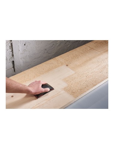 Taco de lijar manual de plástico 130 x 70 x 32 mm