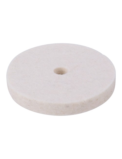 Disco pulidor de fieltro, taladro  10 mm, ø75 x 10 mm