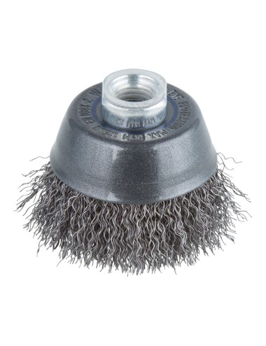 Cepillo de copa de alambre de acero, ws m14 ø70 mm