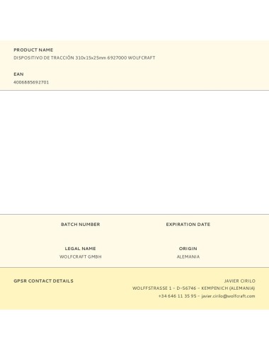 Adaptador hembra 3/4" a 16mm blue bird