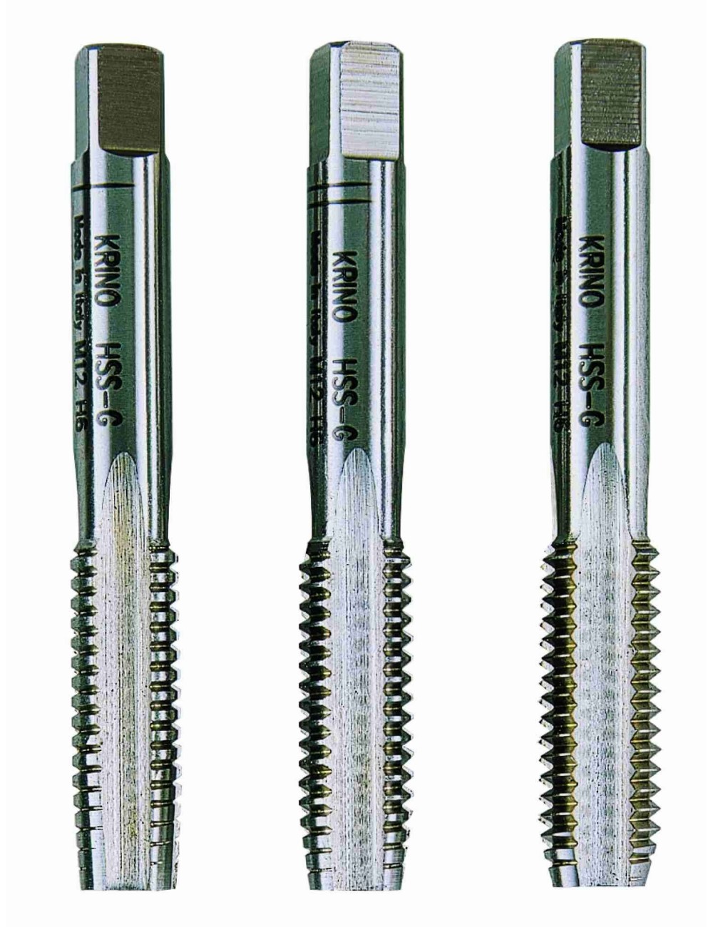 MACHOS ROSCA MÉTRICA - M7x1 3PZAS MACHOS DE MANO HSS M    7X1