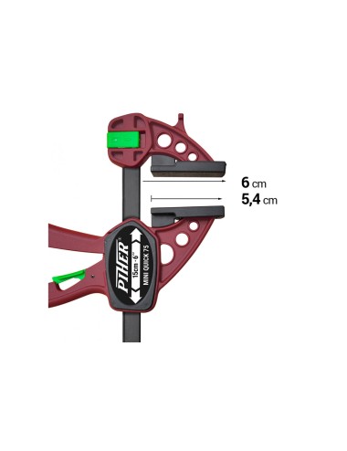 Sargento monomanual quick mini 30 cm