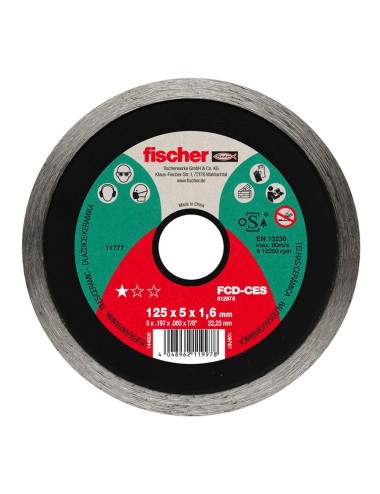 Disco corte diamante para ceramica fcd-ses ø115x1,6x22,23 512874 fischer