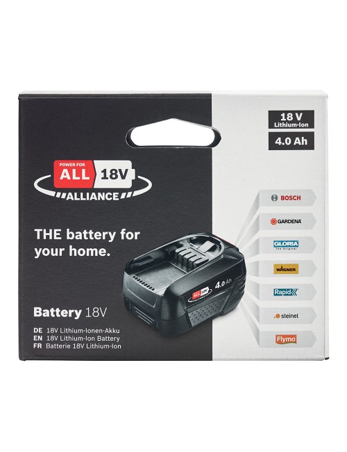 Batería 4,0ah 18v bosch p4a 5001519