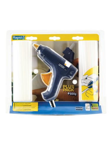 Pistola de cola eg111 + 500 g barra de silicona de ø12 mm