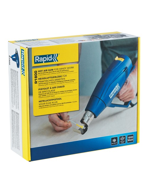 Decapador, pistola de aire caliente 1800w r1800 5001341 rapid