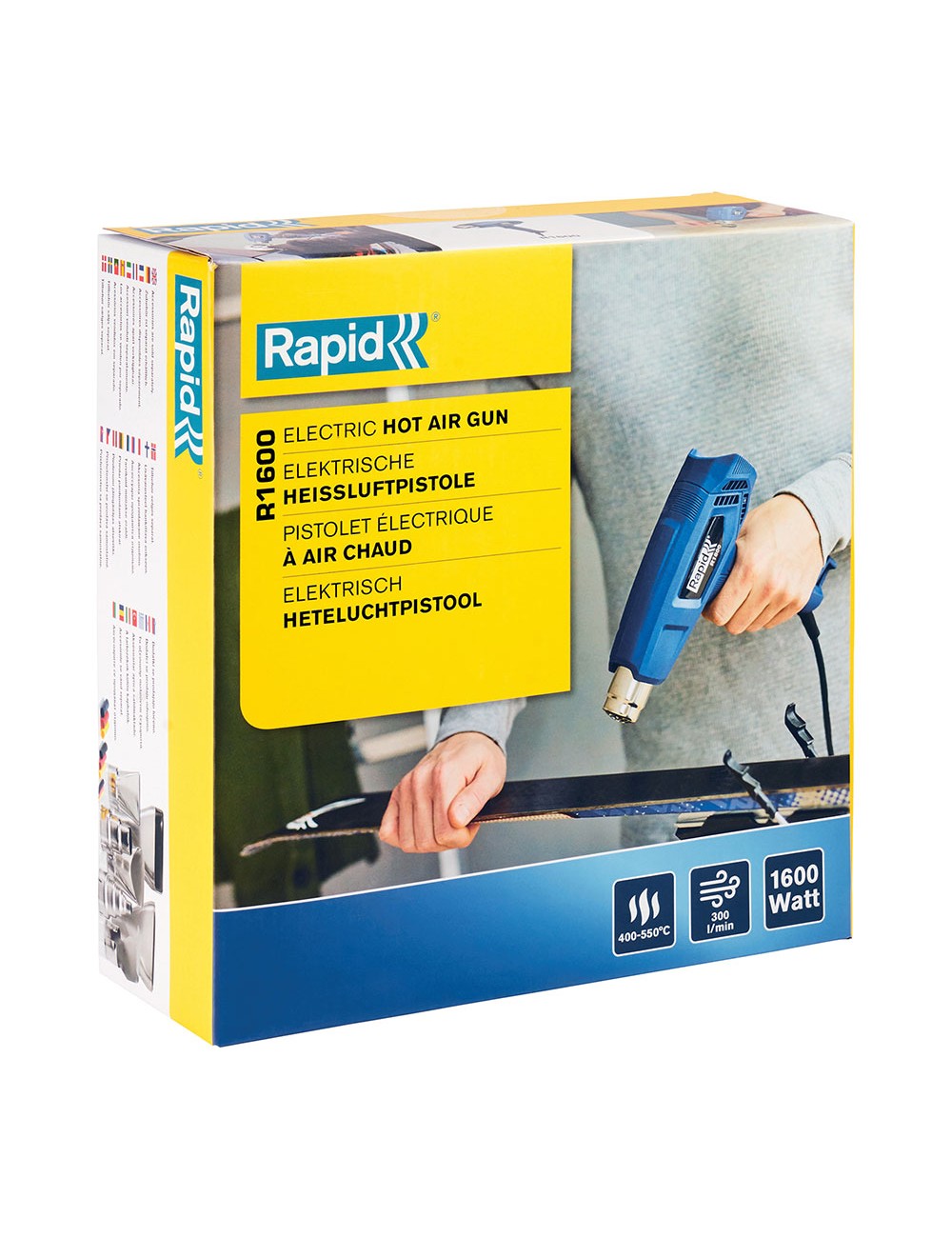 Decapador, pistola de aire caliente 1600w 1600w r1600 24359800 rapid