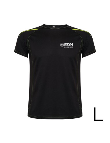 Camiseta deportiva negra talla-l roly