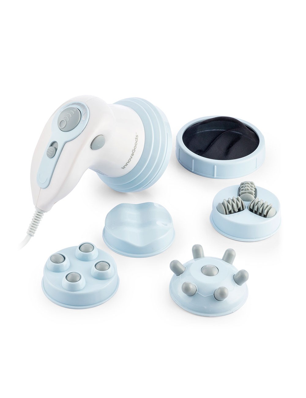 Masajeador anticelulítico vibratorio con infrarrojos 5 en 1