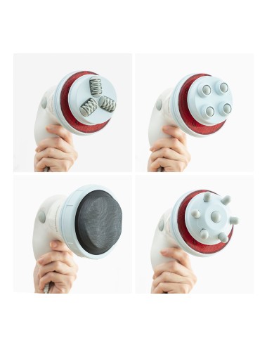 Masajeador anticelulítico vibratorio con infrarrojos 5 en 1